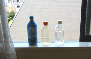 活性水素水・還元水の放置比較実験