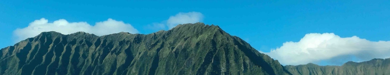 ハワイでトレッキングの写真集