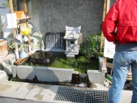 松本城公園の水飲み場